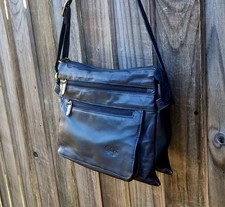 Gigi Dark Navy Blue Leather