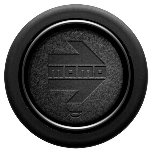 Genuine momo black leather - black,