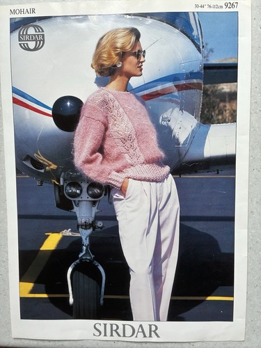 Sirdar mohair knitting pattern - knitting,