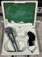 Vintage 1970's Shure PE588 Dynamic Cardioid Microphone With Original case