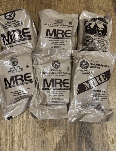 Packs military mre ration - 6,