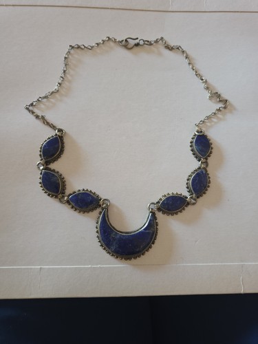 Vintage lapis lazuli - vintage, necklace