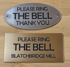Personalised Please Ring the