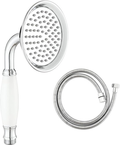 Victorian brass shower head - shower,