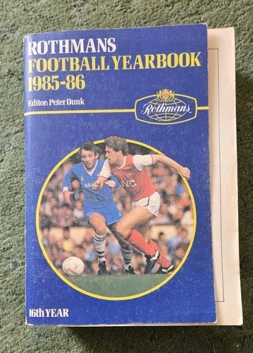 Rothmans football yearbook - rothmans,