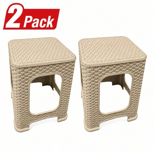 Pack rattan effect - effect, stools