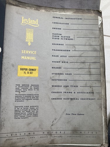 Leyland comet super - leyland,