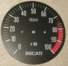 DUCATI 860 GTS VEGLIA REV COUNTER DIAL FACE