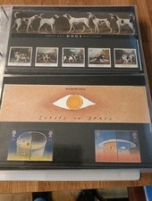 32 Presentation Packs From Royal Mail 1991 1992 1993 1994 In White Folder