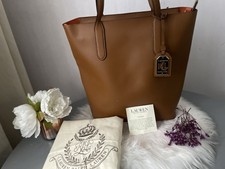 Ralph Lauren Leather Brown Bag