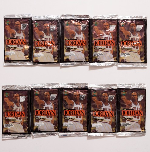 Sealed packs michael jordan - 10,