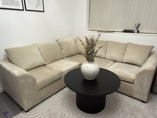 Velvet 5 Seater Corner Sofa -