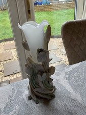 tulip / lily fluted vase