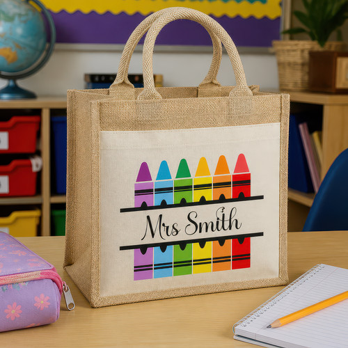 Personalised teacher tote - teacher,