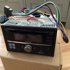 Alpine CDE-W235BT Double Din with Advanced Built In Bluetooth Android Or iPhone