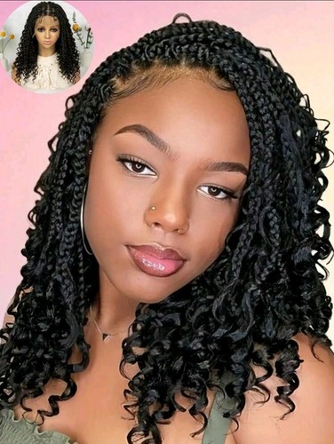 Full lace braided - braided, wig