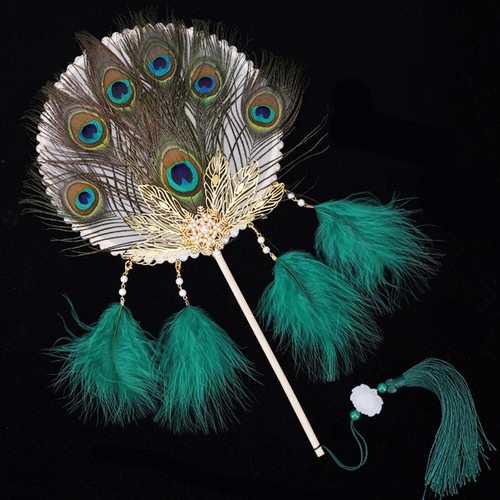 Peacock feather velvet - peacock,