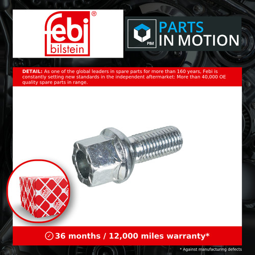 Wheel bolt stud nut fits - stud,
