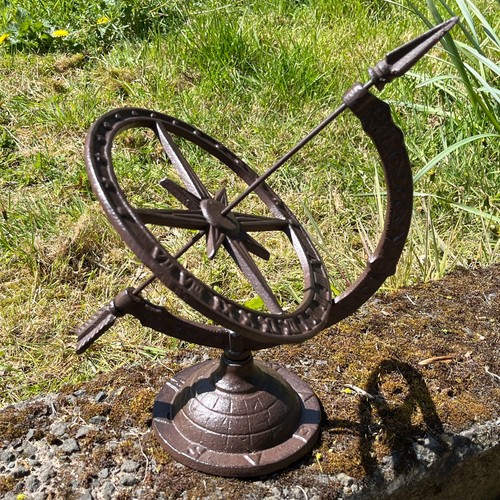 Sundial garden ornament - sundial,