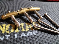 Fender Custom Shop RSD Left Handed Brass Compensated Saddles for Telecaster