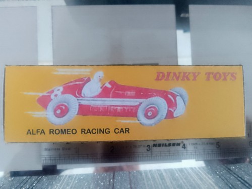 Dinky no23f alfa romeo - dinky,