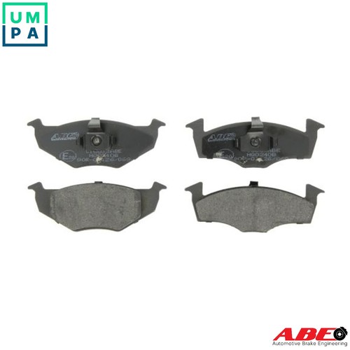 Brake pad set disc - disc,
