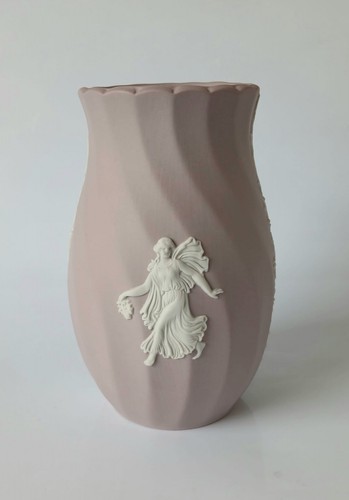 Wedgwood lilac jasper vase - wedgwood,