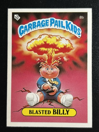 1985 topps garbage - garbage, kids
