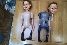 2 Vintage Mr Parlanchin Ventriloquist Dolls - A/F Please Read Description