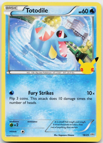 Totodile 018 025 mcd21 - 018/025,
