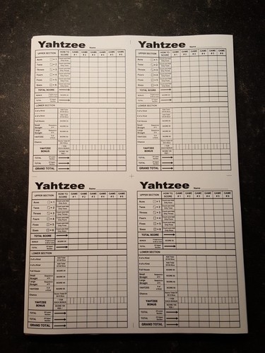 2400 games 400 yahtzee - games:,