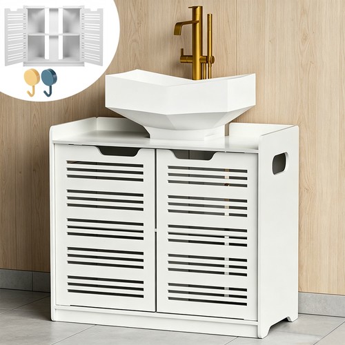White under sink bathroom - white,