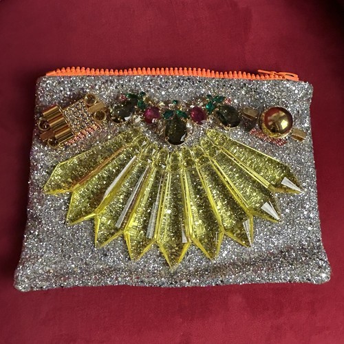 Mawi glitter clutch bag with - glitter,