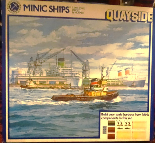 Minic ships m905 quayside - minic,