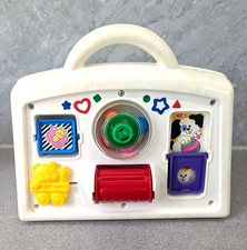 Vintage Fisher Price Toys Activity Floor Mirror RARE