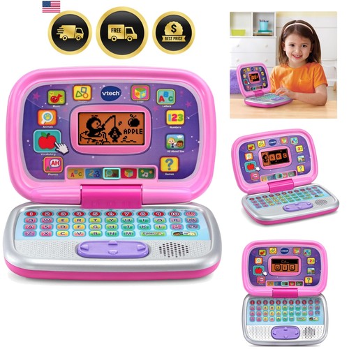 Preschool laptop toy pink - preschool,