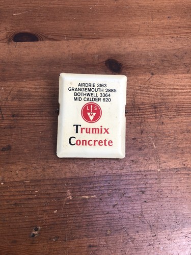 Vintage advertising paper clip - advertising,