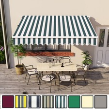 3 x 2.5m Manual Awning Garden