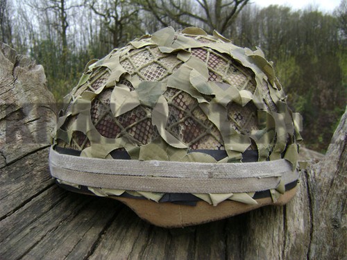 Helmet foliage scrim piece - scrim,