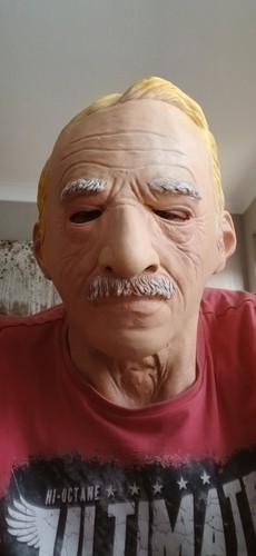 Full head old - head, man