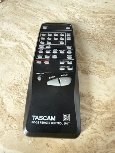 Tascam minidisc remote - tascam,