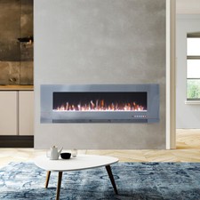 LED Fireplace Media Wall Fire
