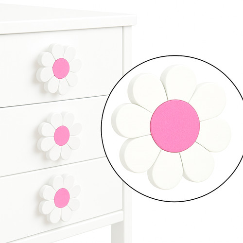 Pack daisy drawer knobs - daisy,