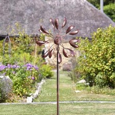 Smart Garden Virgo Wind Metal Garden Outdoor Windmill Weather Resistant Spinner