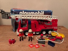 Playmobil FIRE ENGINE and additional FIREFIGHTERS (Sets 3879, 3882 & 3883)