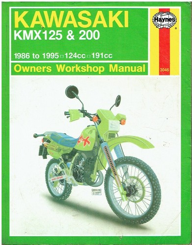 Kawasaki kmx 125 - kawasaki, (1986-95)