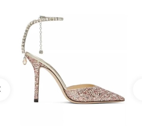 Jimmy choo saeda 100 - 100, rose