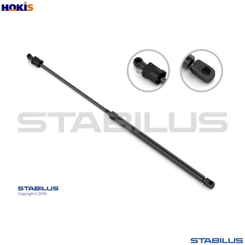 Gas spring bootcargo area - spring,