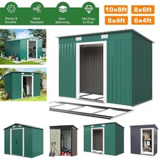 Metal Garden Shed 6 X 4, 8 X