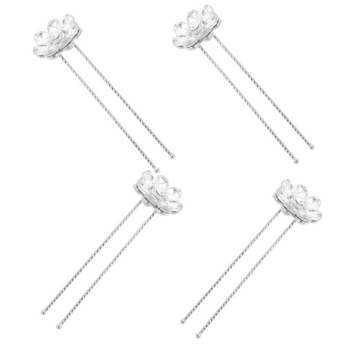 4pcs rhinestone wedding - 4pcs,